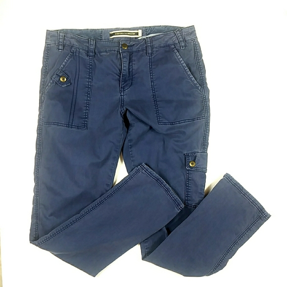 Anthropologie Pants - Anthropologie Daughters of the Liberation Blue 28